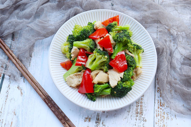 Recipe "Stir-Fried Chicken and Vegetables": final result